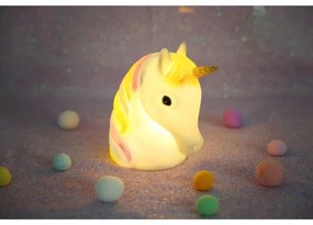 Globo 28052 - LED detská nočná lampa UNICORN LED/1W/USB/3xAA