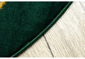 Kusový koberec Greg zelený kruh 160cm