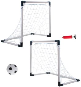 Detská futbalová bránka KIK 2v1, 143 x 110 x 70 cm