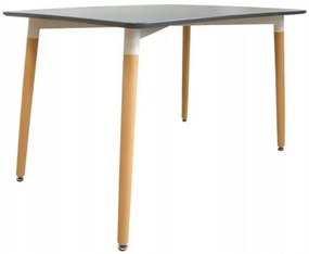Stôl Bergen šedy 120cm