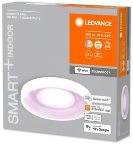 Ledvance- LED RGBW Stmievateľné stropné svietidlo SMART+ CLARIA LED/32W/230V Wi-Fi