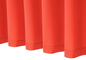 Biante Dekoračný záves Rongo RG-037 Koralový 140x210 cm