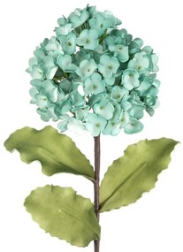 Dekoračný kvet 75 cm, kvet 17 cm, priemer kvetu 20 cm modrá