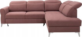 Rohová sedačka Avanti II Funkcia spánku Kontajner Nastaviteľné opierky hlavy Vysoké nohy