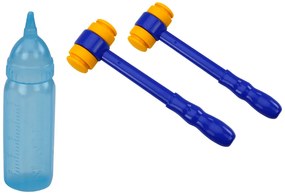 LEAN TOYS Arkádová hra Wac A Mole - Planéty v rakete s kladivom 6 režimov + svetlá, zvuky, dym