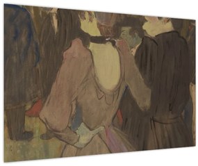 Obraz - Henri de Toulouse-Lautrec, La Goulue and Her Sister, reprodukcia (90x60 cm)