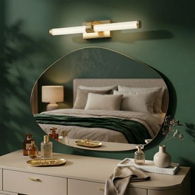 Toolight Toolight, LED nástenné svietidlo 40cm, 9W, 4000K, 1000lm, APP1885-1W, zlatá matná, OSW-66040