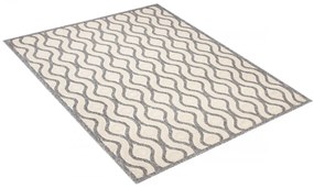 Kusový koberec Virginie sivo krémový 160x229cm