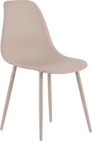 Jedálenská stolička OSAKA plastová, béžová