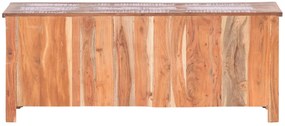 furniture-nabytek.cz - Masívny TV stolík Wakefield z recyklovaného dreva, lakovaný, viacfarebný – 150×50×60 cm