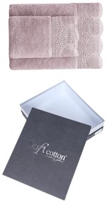 Soft Cotton Darčeková sada uterákov a osušiek QUEEN