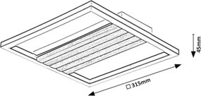 Rabalux 71457 - LED stropné svietidlo NOXELLE LED/26W/230V 3000/4500/6000K