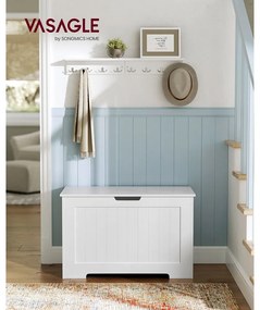 VASAGLE Úložný drevený box LHS11WT