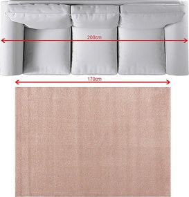 Koberec Sevilla dusty rose 120x170cm