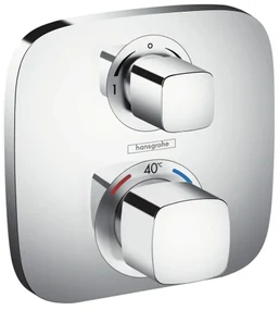 Hansgrohe Ecostat E, termostatická batéria pod omietku s uzatváracím a prepínacím ventilom, chrómová, HAN-15708000