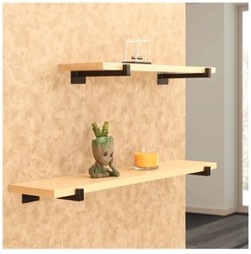 Polica na stenu s konzolou Nina 75 cm BUK