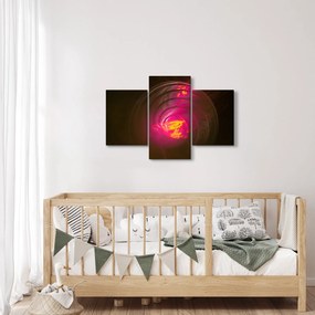 Obraz - abstrakcie špirály (90x60 cm)