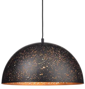 ACA DECOR Závesné svietidlo PLANETARIO max. 60W/E27/230V/IP20, čierne