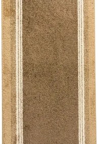 Koberce Breno Behúň PASSAGE 03/DFO, šíře role 80 cm, hnedá, viacfarebná