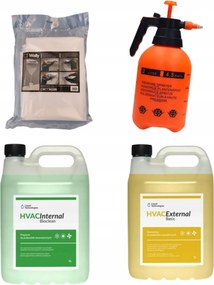 Sada Na Umývanie Klimatizácie 5 L S Krytom Bioclean Vnútorný Prach Vonkajší Peľ Hrdza