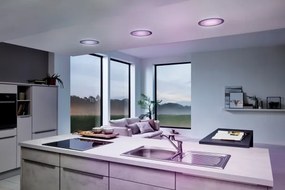 Eglo 33317 - LED RGBW stmievateľné zapustené stropné svietidlo FUEVA-C LED/15,6W/230V pr. 22,5 cm