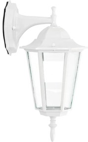 Vonkajšie nástenné svietidlo 1xE27/60W/230V IP44 biela