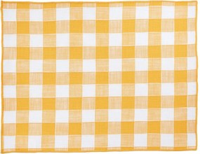 MEDLEY Prestieranie látkovej kocky 47 x 35 cm - žltá