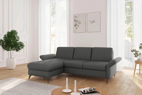 XXXLutz ROHOVÁ SEDAČKA, textil, tmavosivá Sit & More - Sedačky - 00014401615J