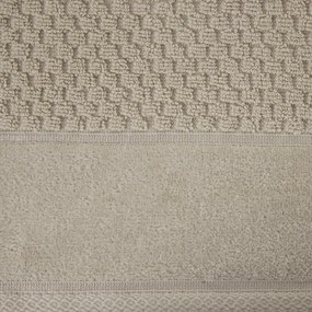 BAVLNENÝ UTERÁK FRIDA SADA 6KS 50X90 CM BÉŽOVÁ