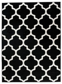 Kusový koberec Berda čierny 240x330cm