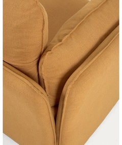 Rozkladacia pohovka v horčicovej farbe 210 cm Tanit – Kave Home