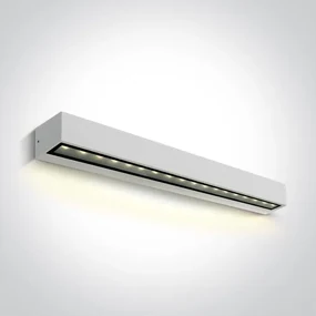 Vonkajšie nástenné svietidlo ONE LIGHT ext. svietidlo 13W 67526A3/W/W