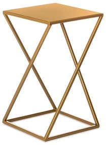 STOJAN NA KVETINÁČ LOFT4 40X24X24 CM ZLATÁ