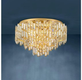 Eglo 39611 - Stropné svietidlo CALMEILLES 10xE14/25W/230V priemer 63 cm