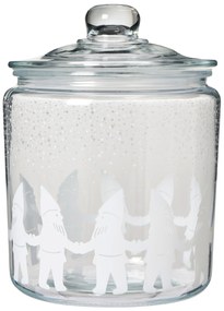 Ib Laursen Sklenená dóza Santa's Helpers 4 l