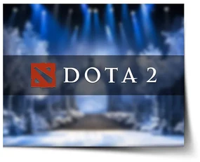 Sablio Plagát DOTA 2 Modrá - 60x40 cm