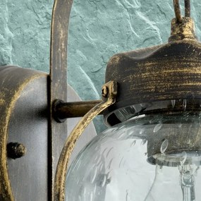 Orion - Vonkajšie nástenné svietidlo TAVERNA 1xE27/60W/230V IP23 bronz/patina