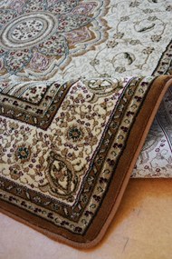 Koberec Anatolia 5328 krémový s orientálnym vzorom – obdĺžnik Rozmer: 70x100 cm
