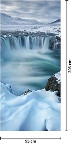 Fototapeta na dvere - Vodopád Bohov (95x205cm)