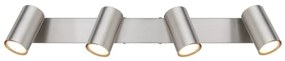 Globo 57911-4 - Bodové svietidlo ROBBY 4xGU10/25W/230V matný chróm