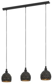 Eglo 97846 - Luster na lanku ROCCAFORTE 3xE14/40W/230V