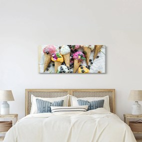 Obraz so zmrzlinami (120x50 cm)