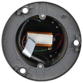 LED Vonkajšia lampa LED/10W/230V 80cm 6400K IP65 čierna