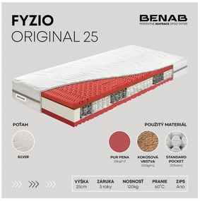 Matrac Benab Fyzio Original 25 200x90 cm