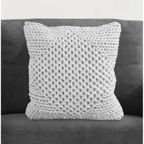 Vankúš SEBAKWE 45x45 cm z pravej vlny a juty