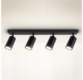 Brilagi - Bodové svietidlo SELE DIAMANT 4xGU10/30W/230V čierna