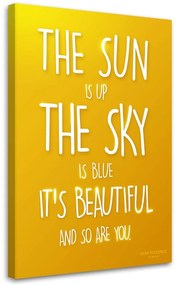 Gario Obraz na plátne Slnko svieti... - Nikita Abakumov Rozmery: 40 x 60 cm