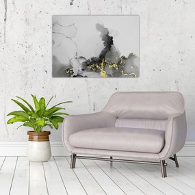 Obraz - Atramentové umenie (70x50 cm)