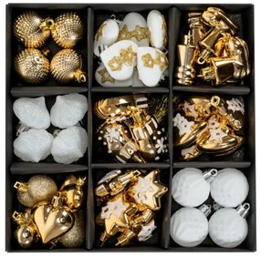 Vianočné ozdoby SYSD1688-147 (44ks)