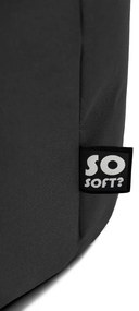 Sivý detský sedací vak Dot M – So Soft?